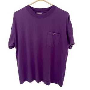 Carriage Court Sport Women’s Purple Short Sleeve T-Shirt Size Medium